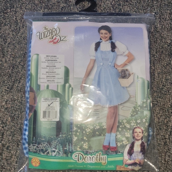 Rubies Wizard of Oz Dorothy costume sz Large New! - Picture 3 of 5